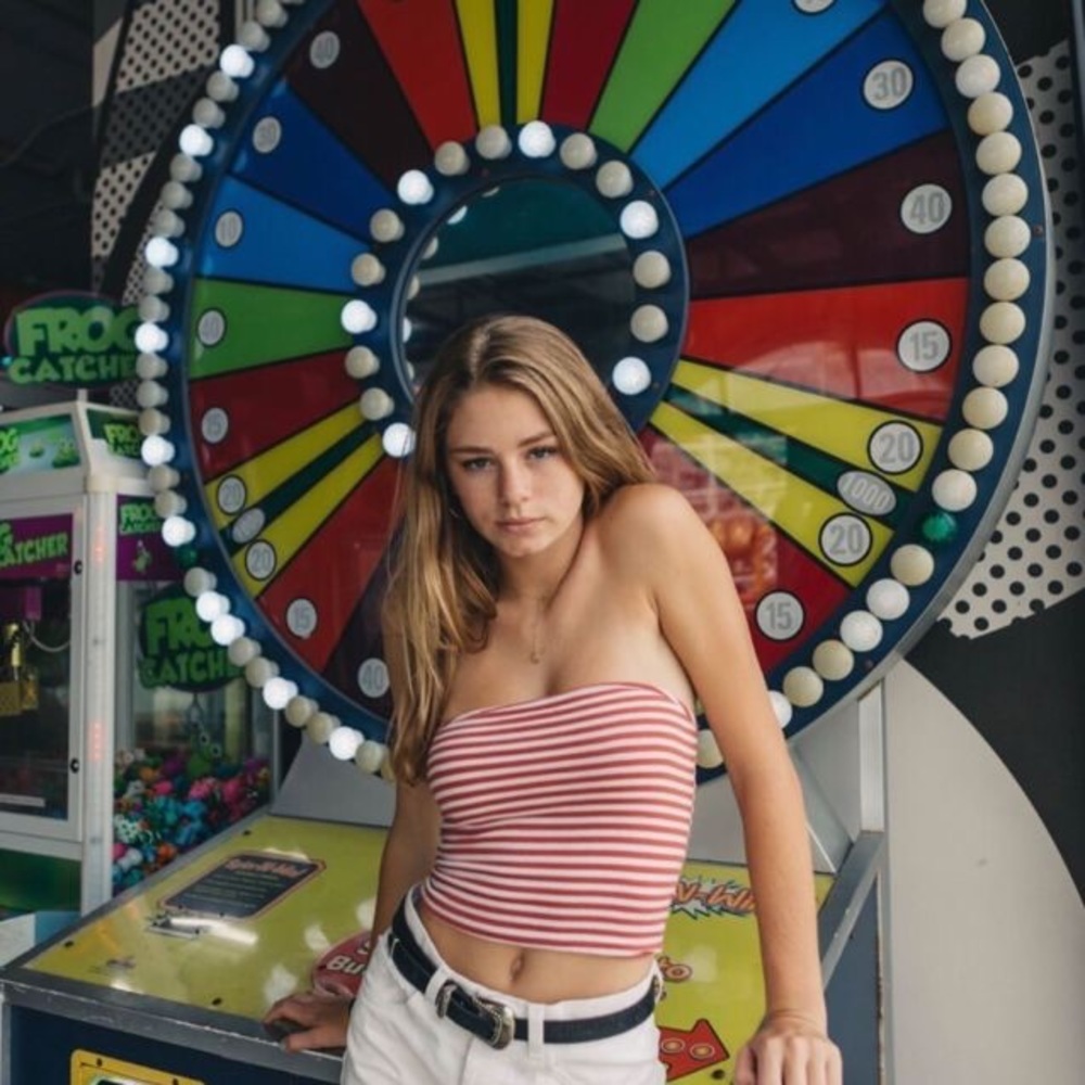 Brandy Melville Jenny tube top never worn